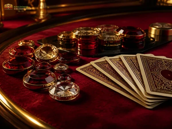 Tampilan poker dengan informasi meja yang mudah dipahami